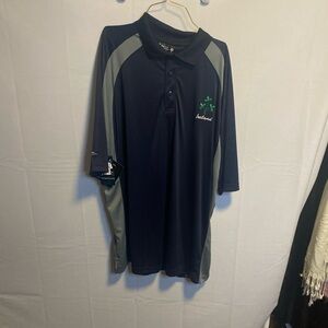 LF Dark Blue and Gray Polo Shirt NWT